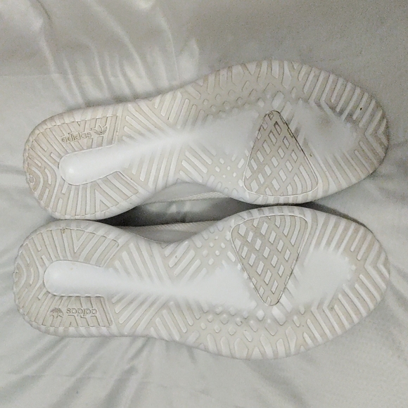 Prelove Women's Adidas Ortholite Tubular White Running shoes - Picture 5 of 7